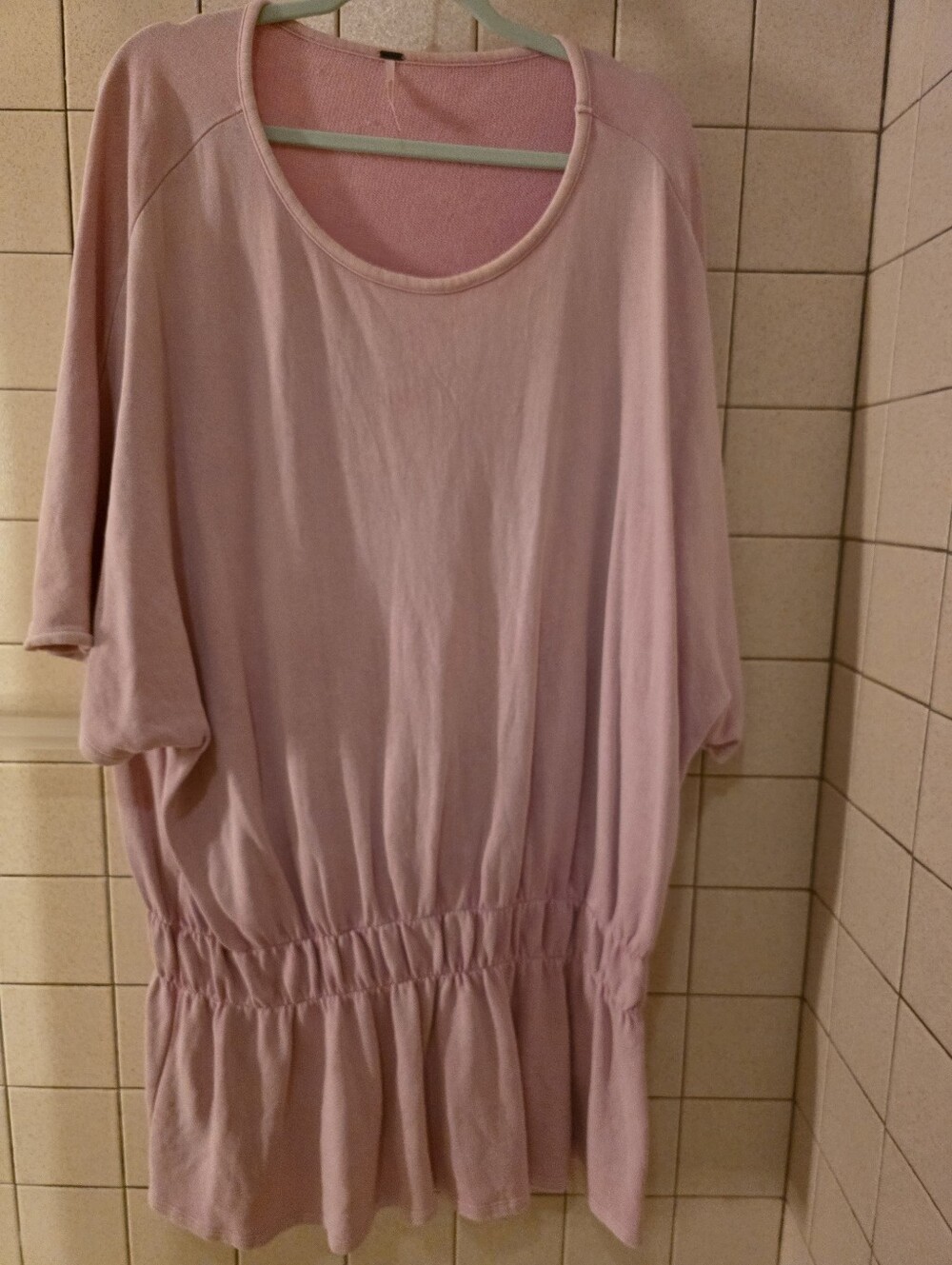 FREE PEOPLE Soft Light Pink Pullover Dress / Tunic